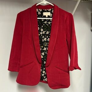 Skies are blue XS blazer cranberry